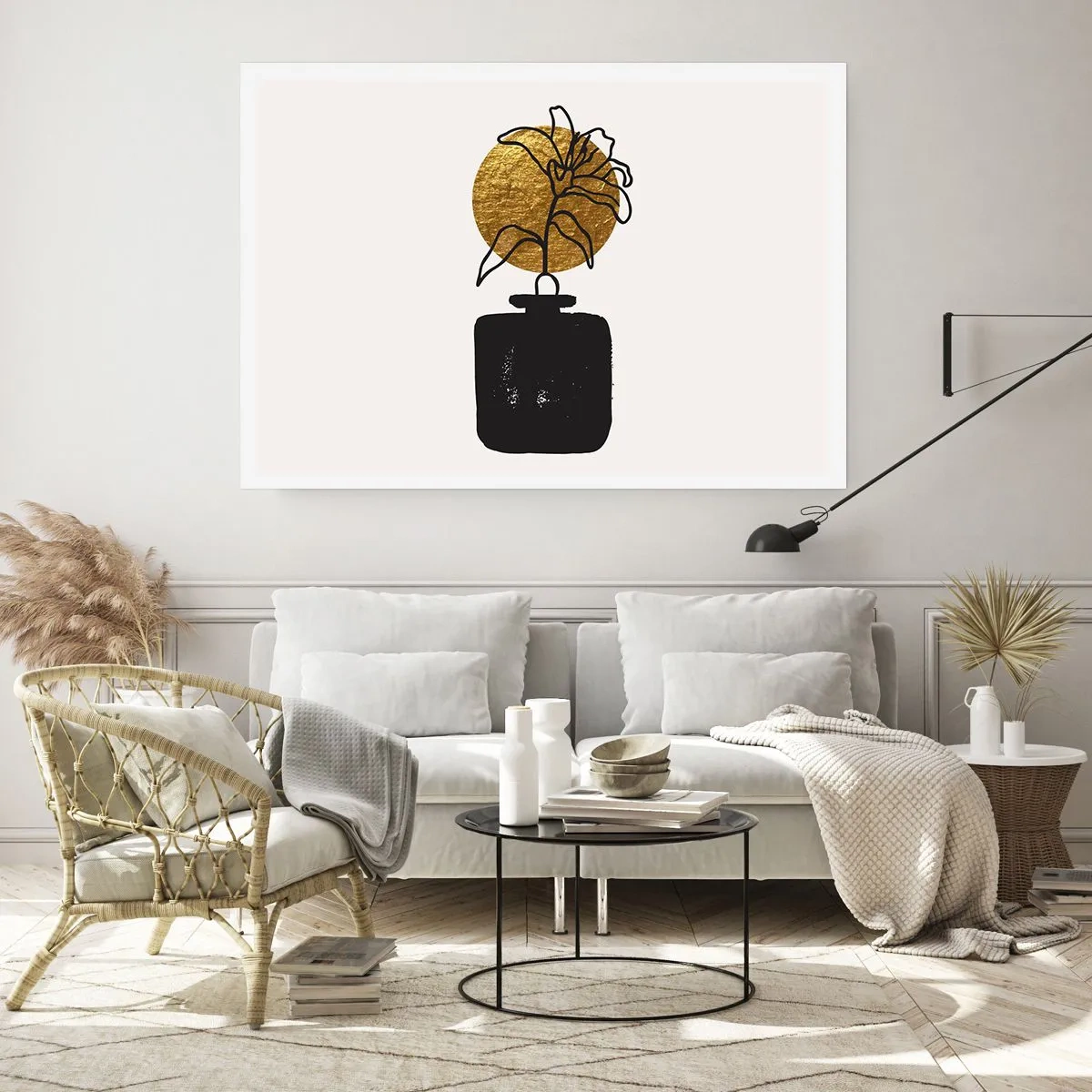 Plakat - Piękno na wagę złota - 70x50 cm