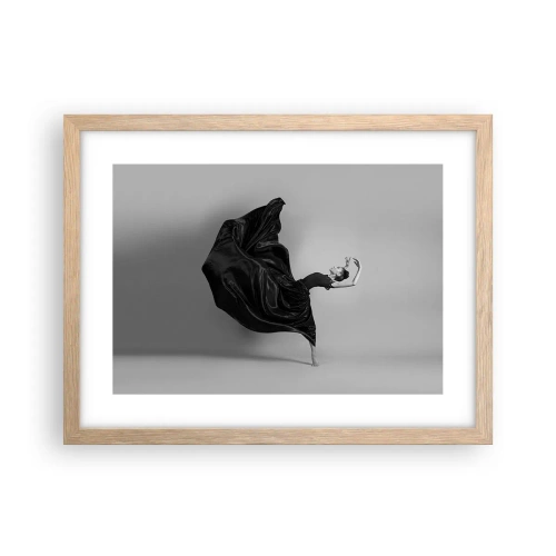 Plakat w ramie jasny dąb - Uskrzydlona muzyką - 40x30 cm