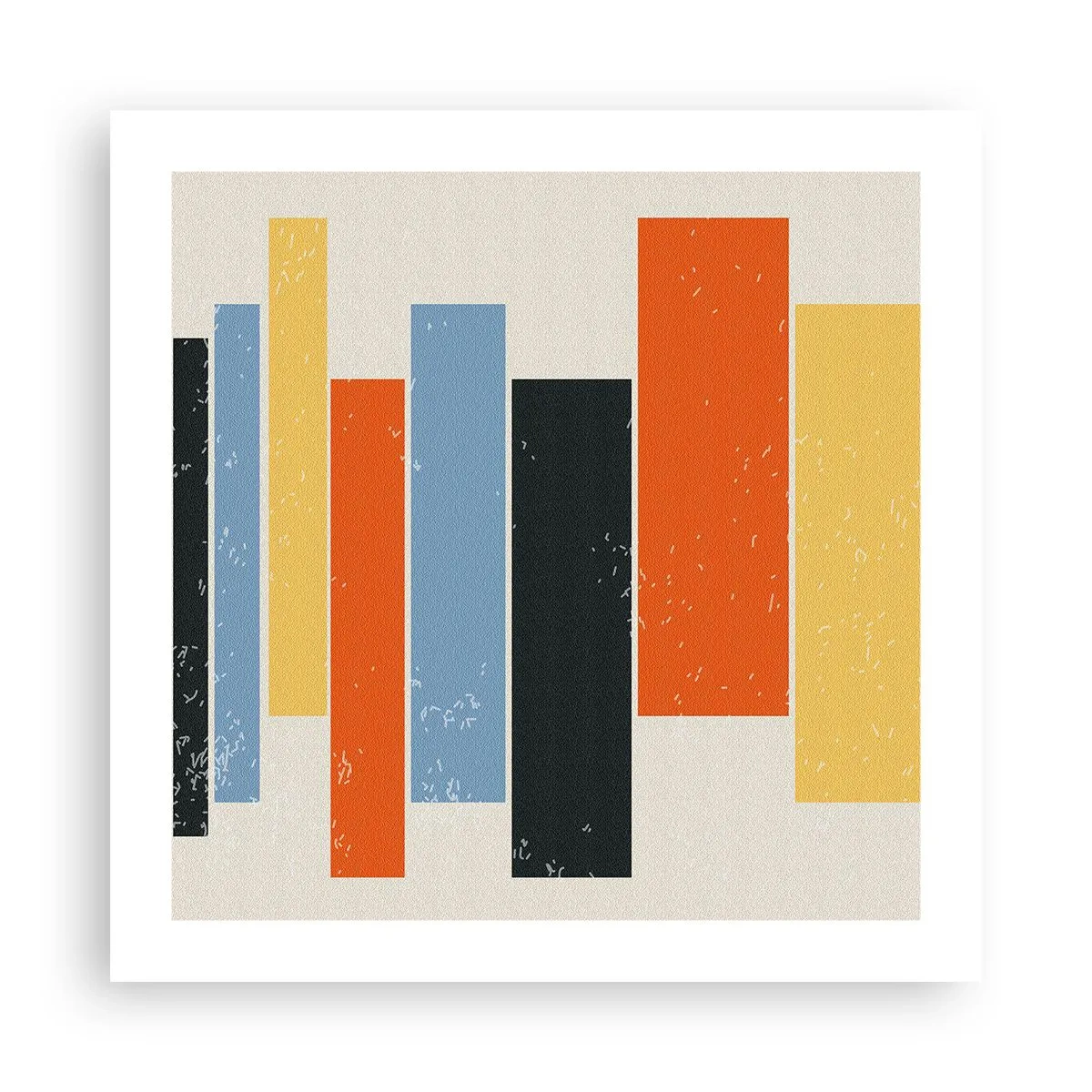 Plakat - Zapis muzyki - 50x50 cm