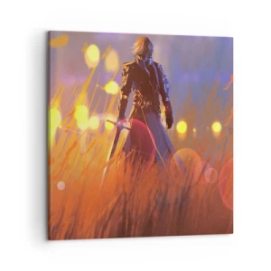 Obraz na płótnie - Błędny rycerz - 60x60 cm