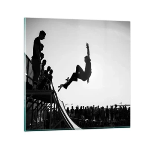 Obraz na szkle - Bohaterowie i widzowie - 60x60 cm