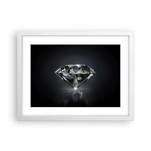 Plakat w białej ramie - Best girls friend - 40x30 cm