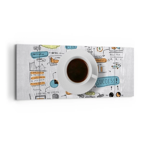 Obraz na płótnie - Czas na przerwę - 100x40 cm