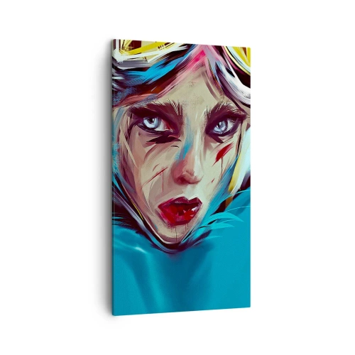 Obraz na płótnie - Wojowniczka szos - 45x80 cm