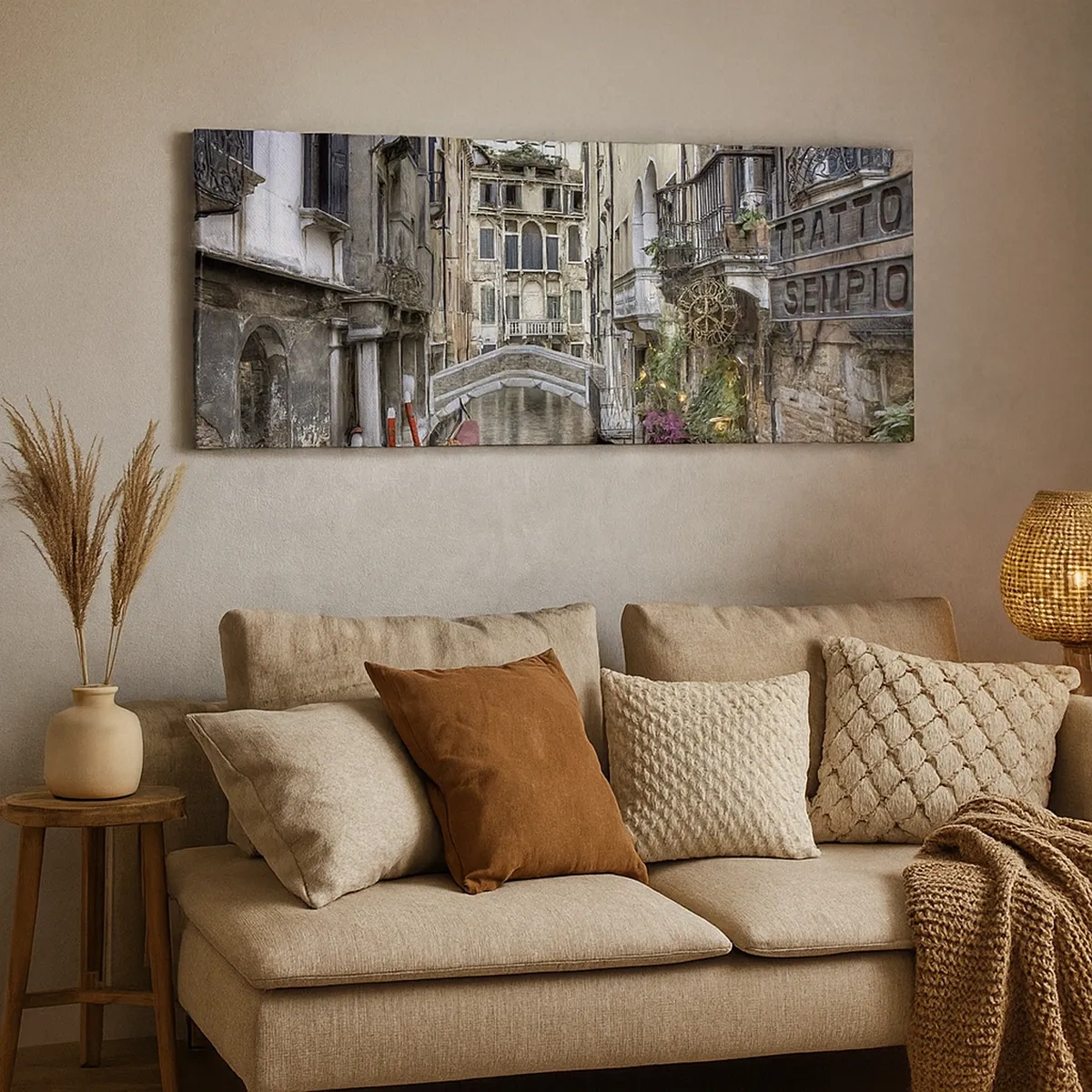 Obraz na płótnie - Od wieków w cichej zadumie - 30x30 cm