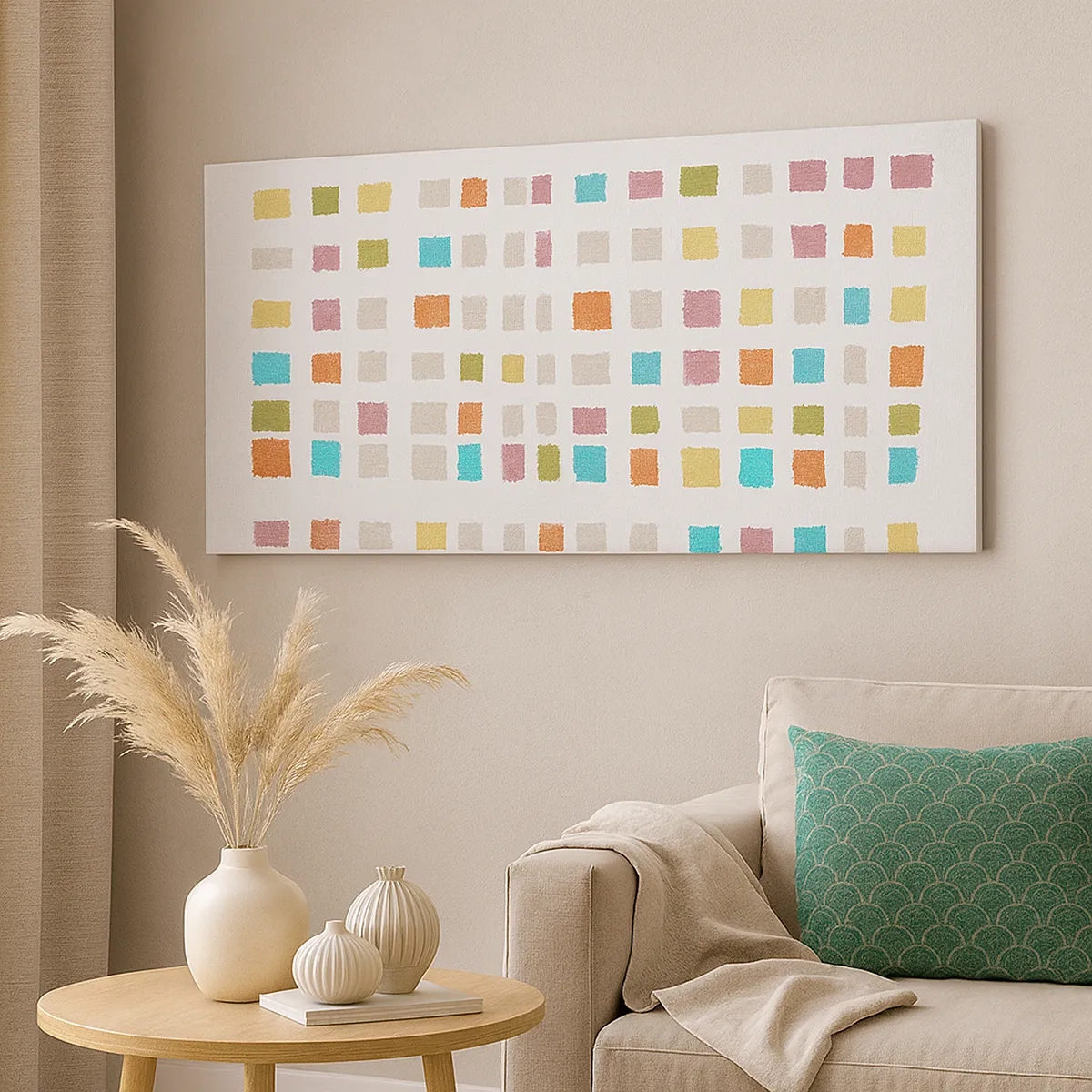 Obraz na płótnie - Nieznana gra - 30x30 cm