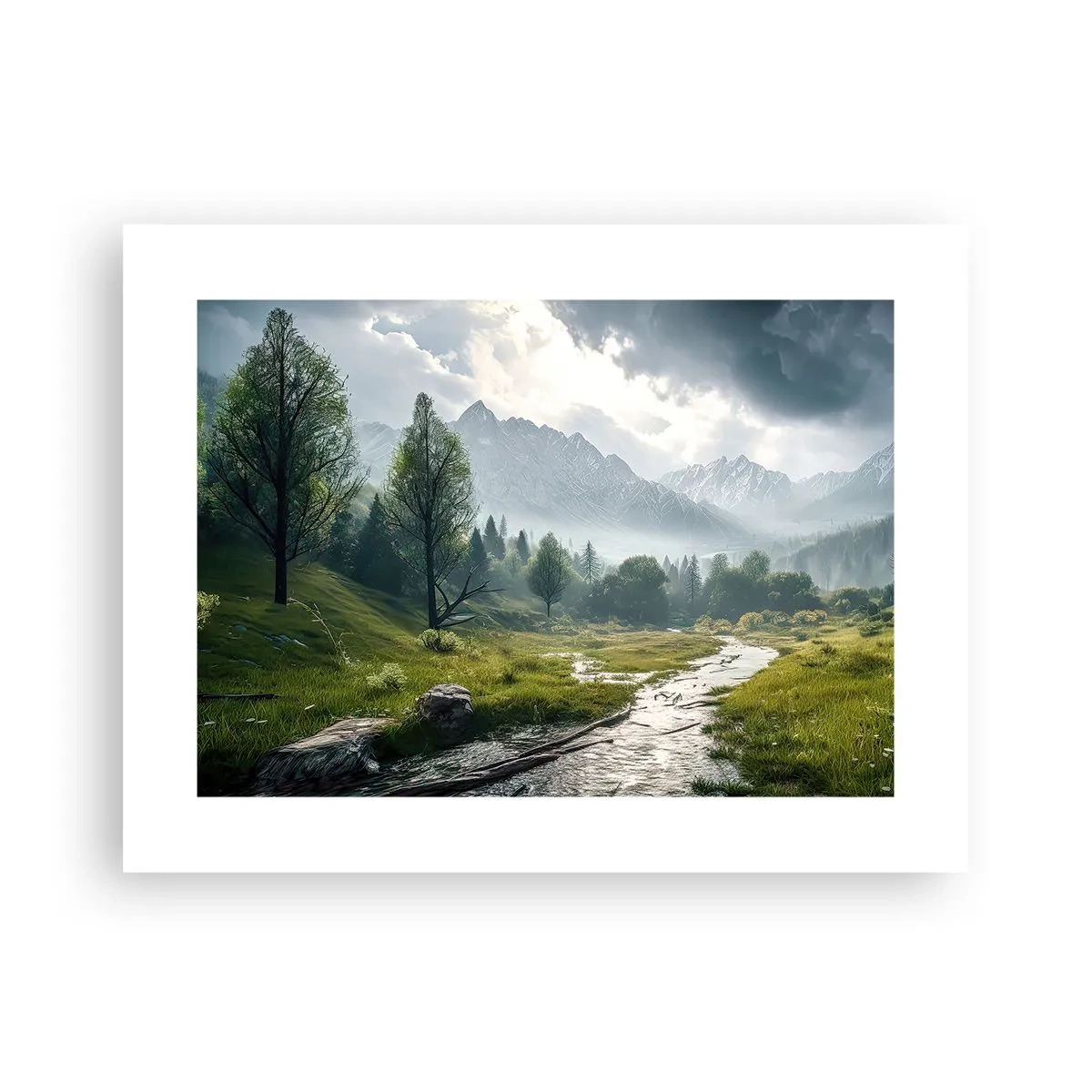 Plakat - Tam i z powrotem - 40x30 cm