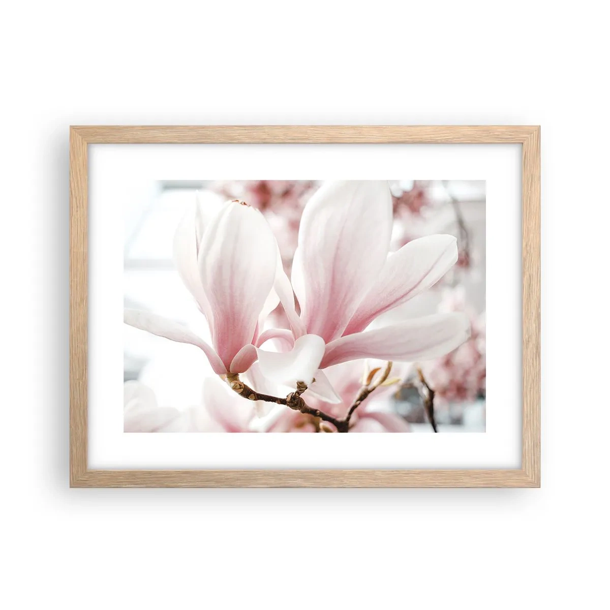 Plakat w ramie jasny dąb - Bezmiar czułości - 40x30 cm
