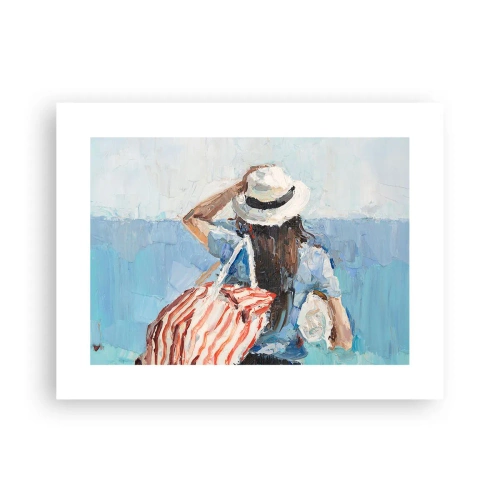 Plakat - Witaj na wakacjach - 40x30 cm