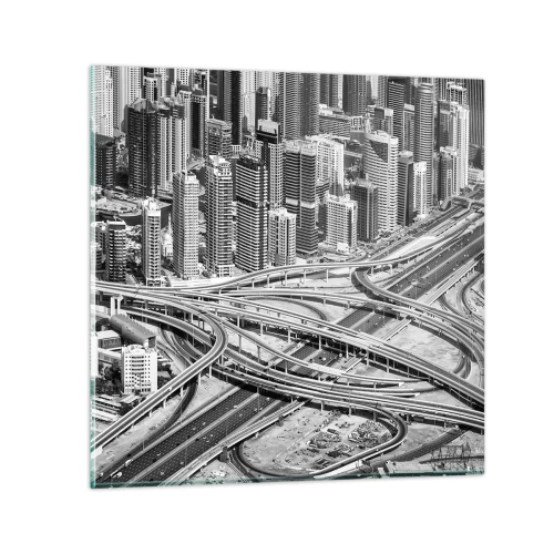 Obraz na szkle - Dubaj – miasto niemożliwe - 30x30 cm