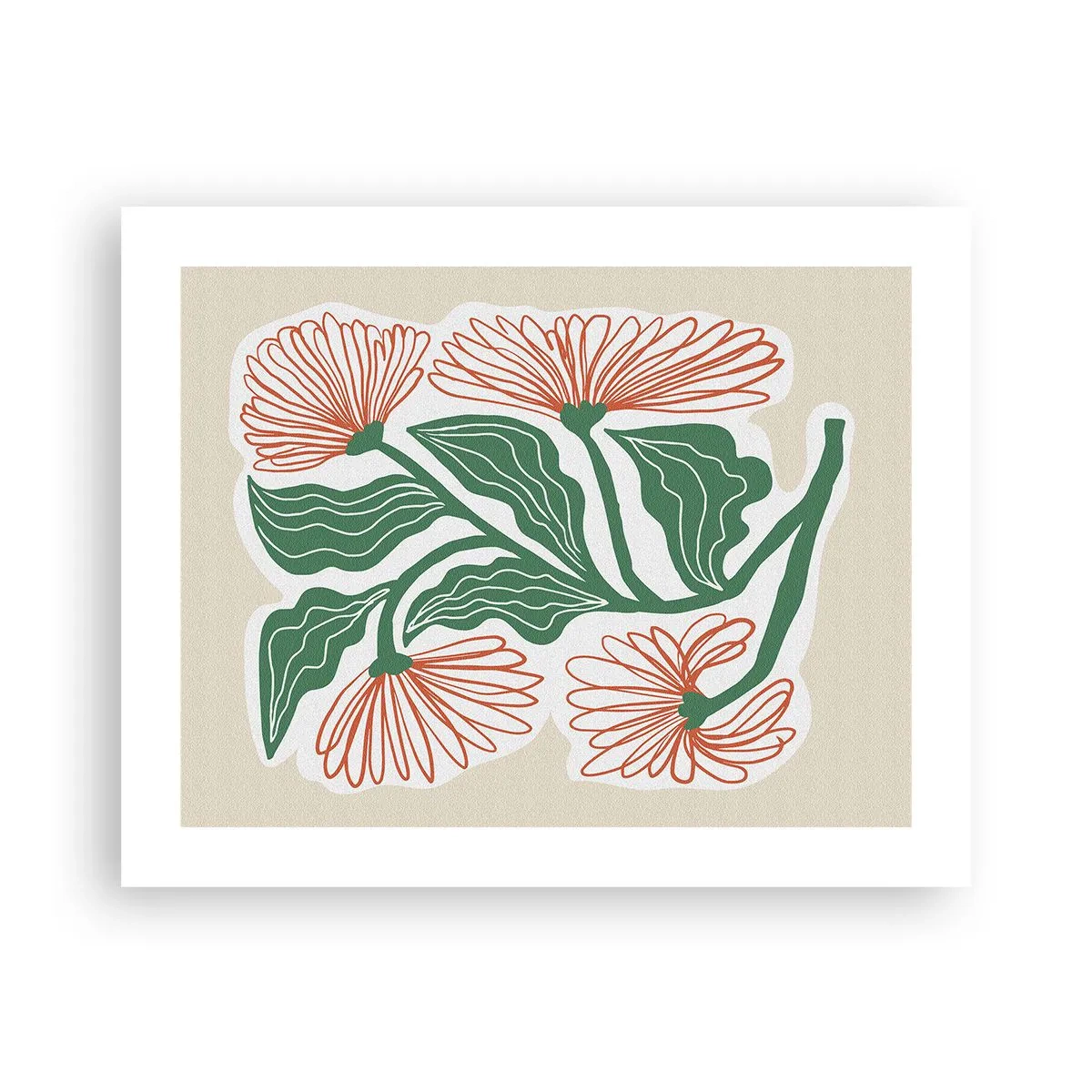 Plakat - Ludowe i nowoczesne - 50x40 cm