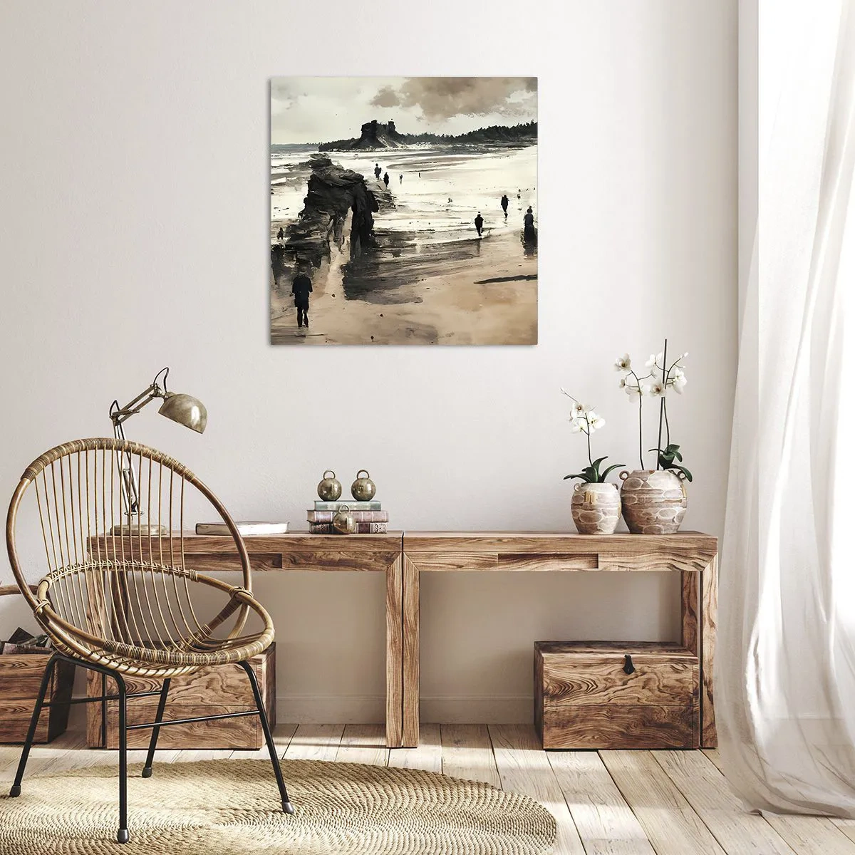 Obraz na płótnie - Przywołani - 60x60 cm