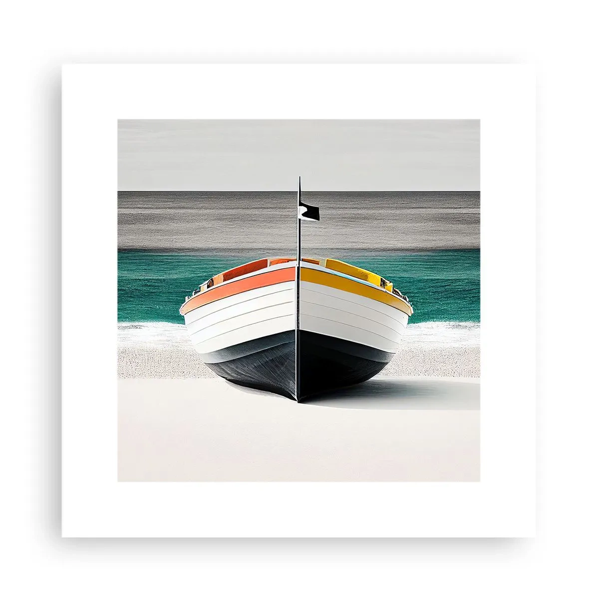 Plakat - Na swoim miejscu - 30x30 cm