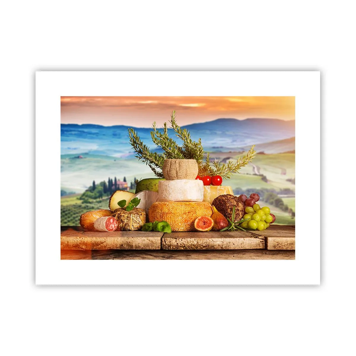 Plakat - Włoska radość życia - 40x30 cm