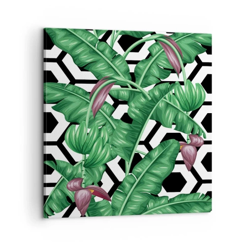 Obraz na płótnie - Kompozycja symetryczna z natury - 60x60 cm