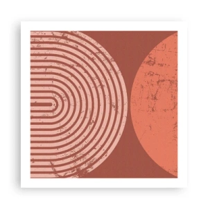 Plakat - Bliska relacja - 60x60 cm