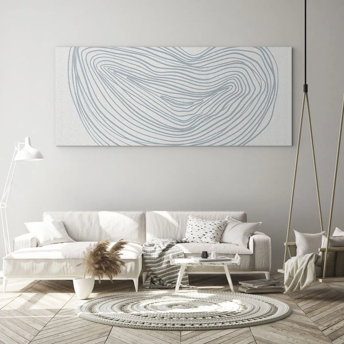 Obraz na szkle - Uśmiech kropli - 100x40 cm