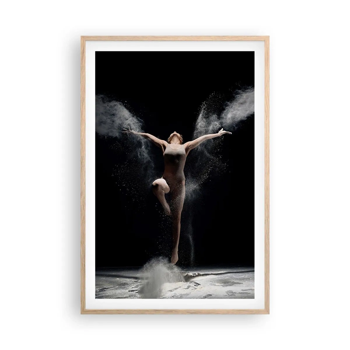 Plakat w ramie jasny dąb - Elfy istnieją - 61x91 cm