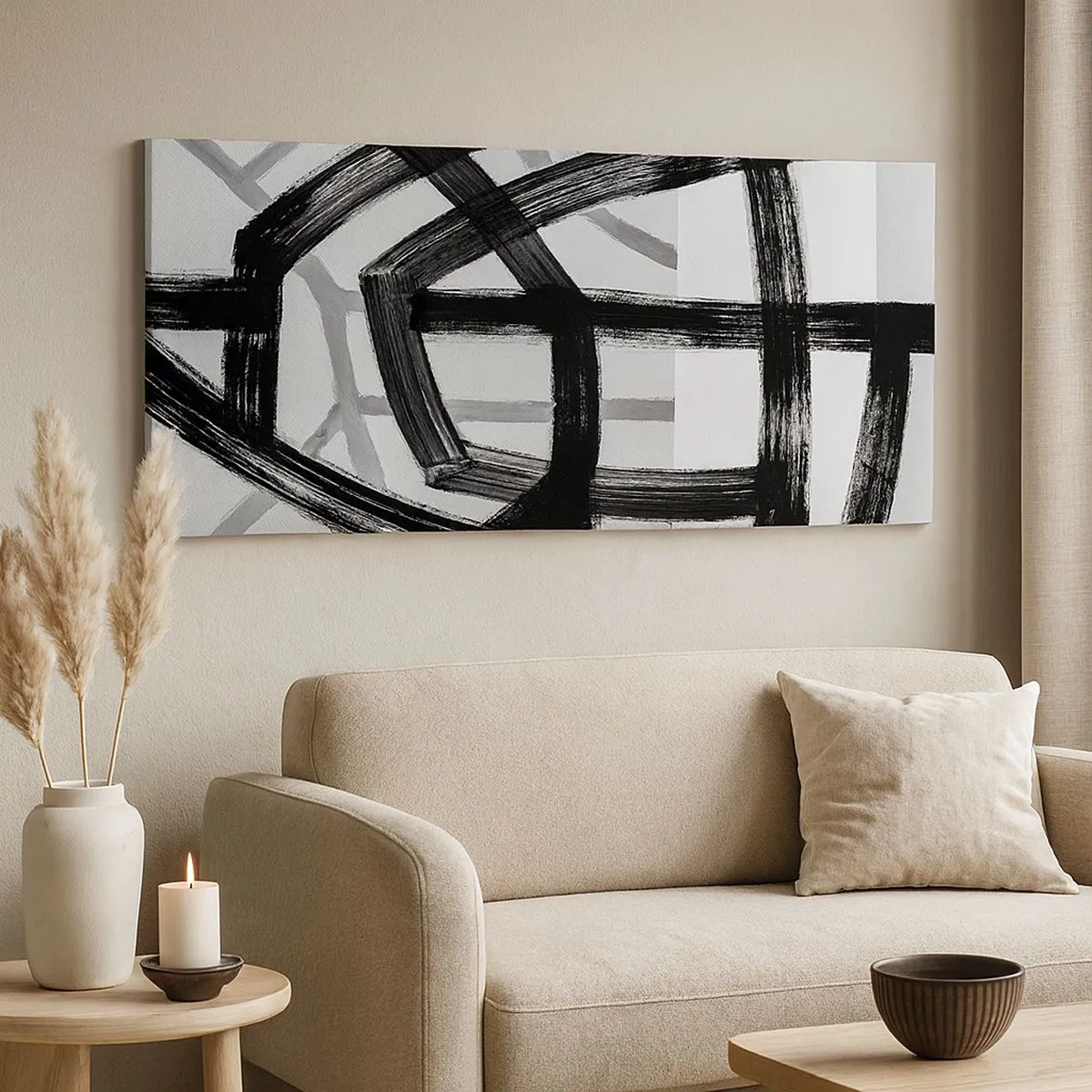 Obraz na płótnie - Budowanie głębi - 100x40 cm