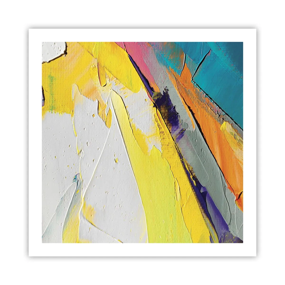 Plakat - Anatomia światła - 60x60 cm