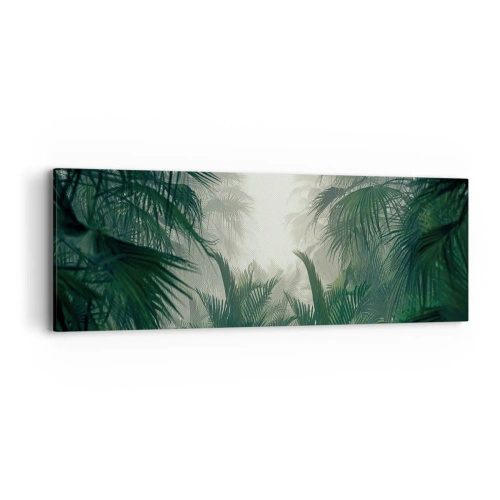Obraz na płótnie - Tropikalna tajemnica - 90x30 cm