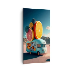 Obraz na płótnie - Smak wakacji - 65x120 cm