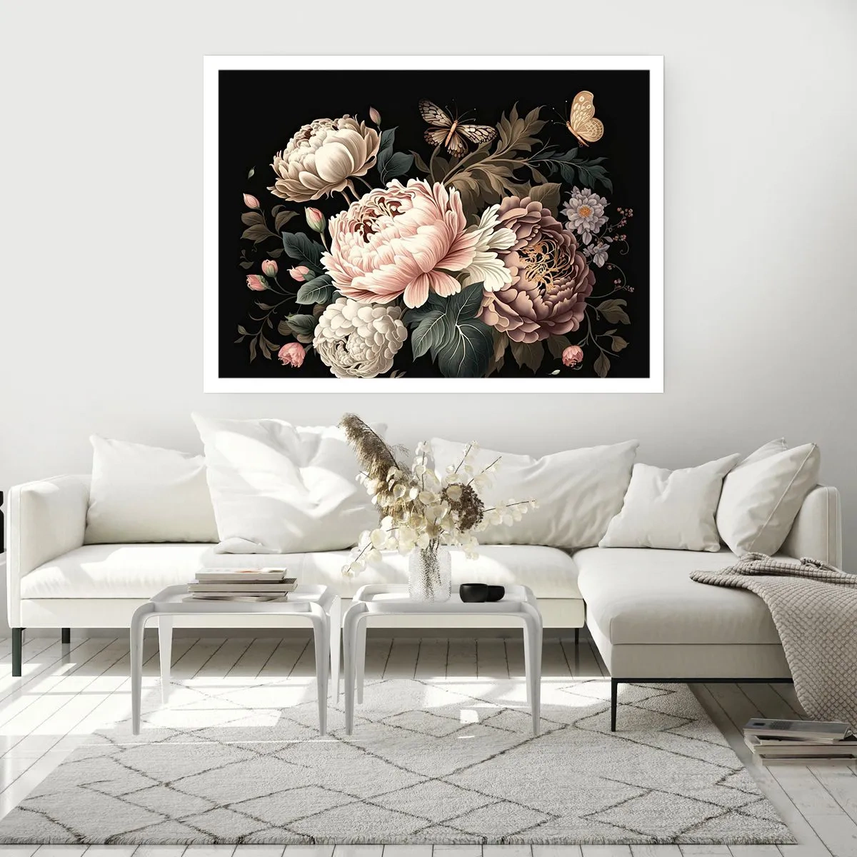 Plakat - W barokowym stylu - 91x61 cm