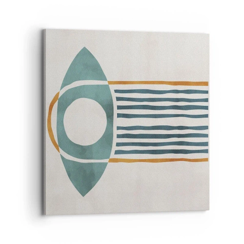 Obraz na płótnie - Znaki i rytuały - 70x70 cm