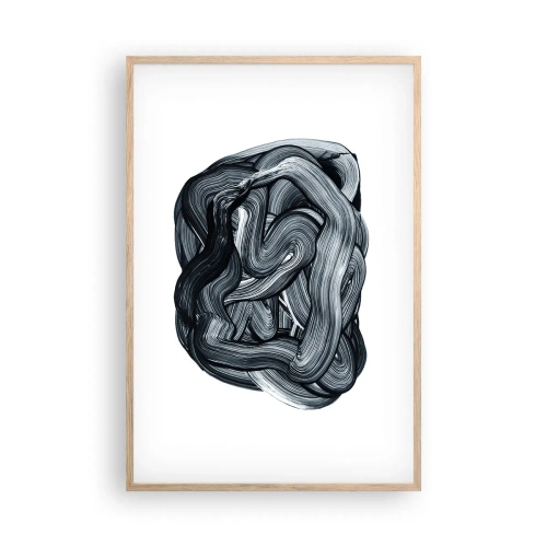 Plakat w ramie jasny dąb - To nie takie proste - 61x91 cm