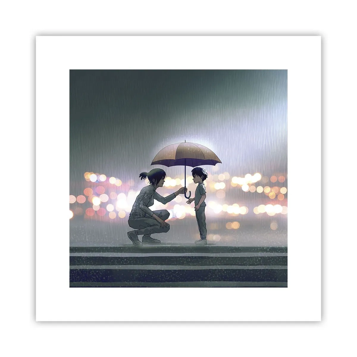 Plakat - I już jest wszystko dobrze - 30x30 cm