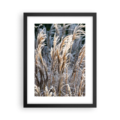Plakat w czarnej ramie - Szronem ustrojone - 30x40 cm