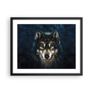 Plakat w czarnej ramie - Alfa? I omega - 50x40 cm