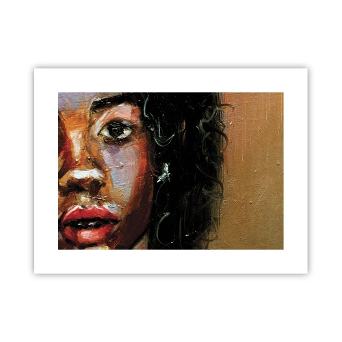 Plakat - Czerń i blask - 40x30 cm