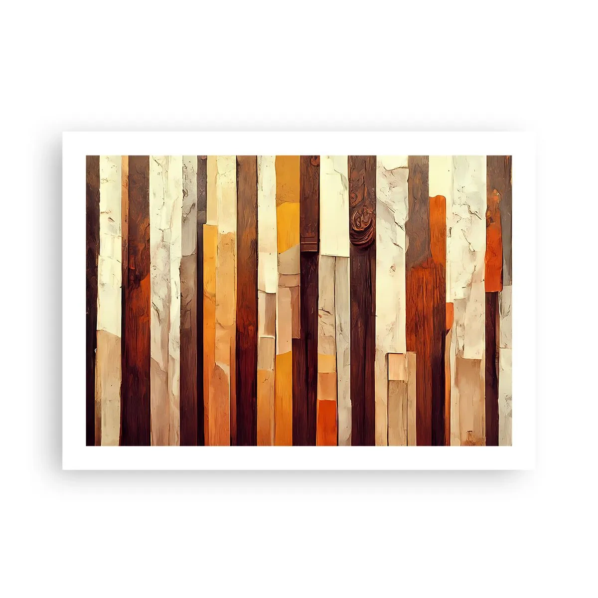 Plakat - Hymn leśnych drzew - 70x50 cm