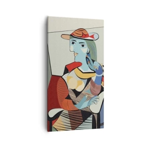 Obraz na płótnie - Oczami Picassa - 55x100 cm