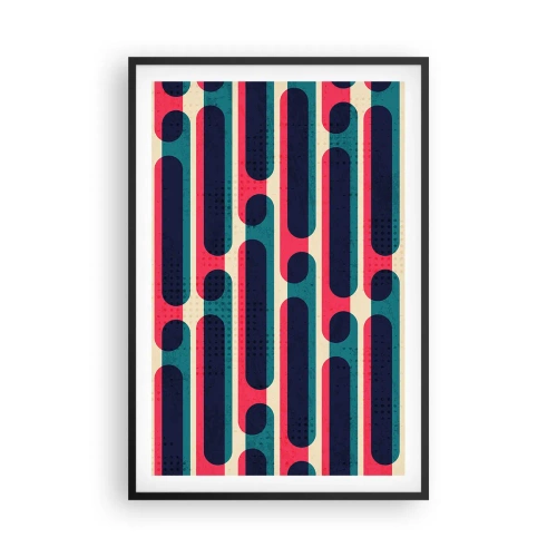 Plakat w czarnej ramie - W głąb i do przodu - 61x91 cm