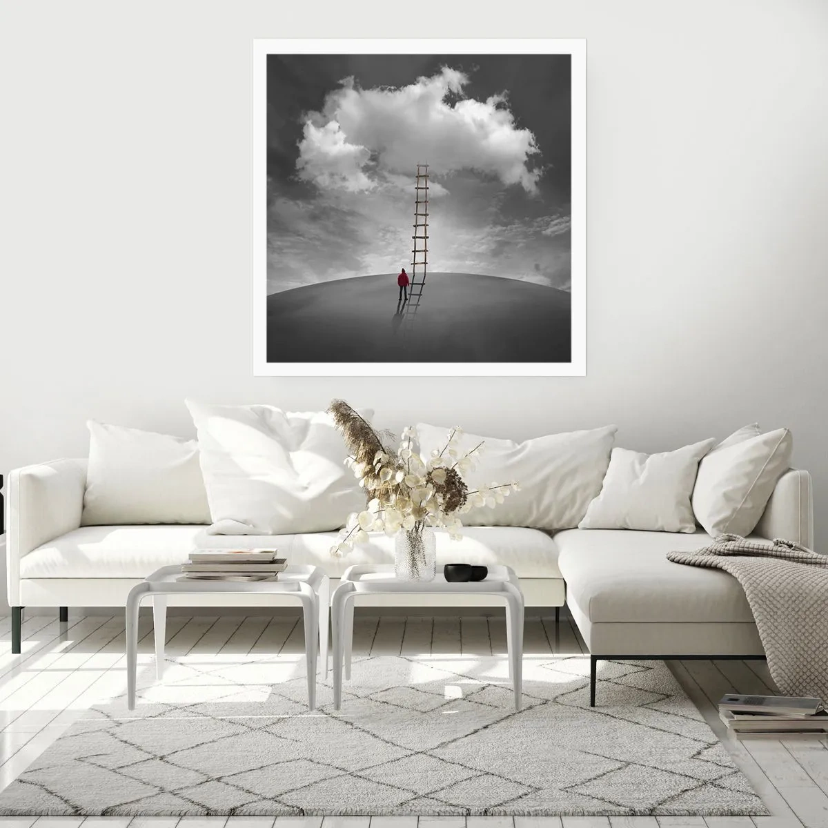Plakat - Wszystko możliwe - 40x40 cm
