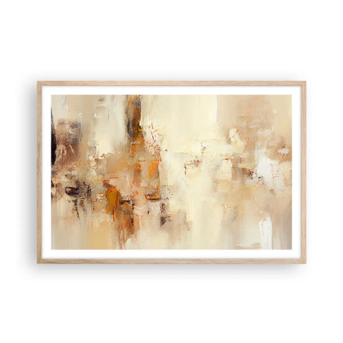 Plakat w ramie jasny dąb - Dusza bursztynu - 91x61 cm