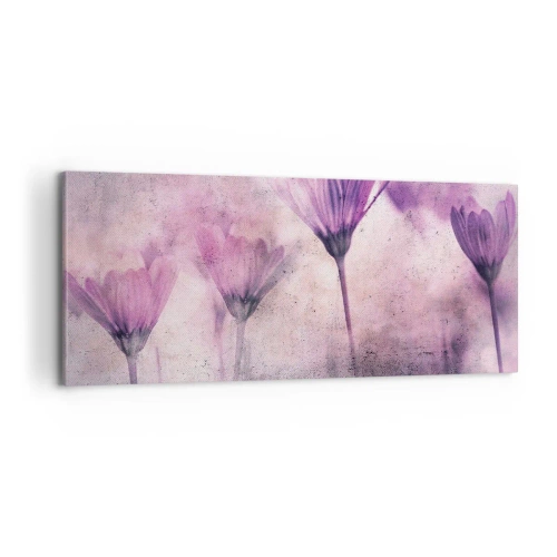 Obraz na płótnie - Sen kwiatów - 100x40 cm