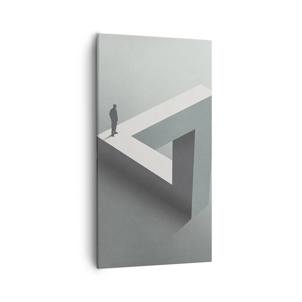 Obraz na płótnie - A jednak możliwe - 55x100 cm