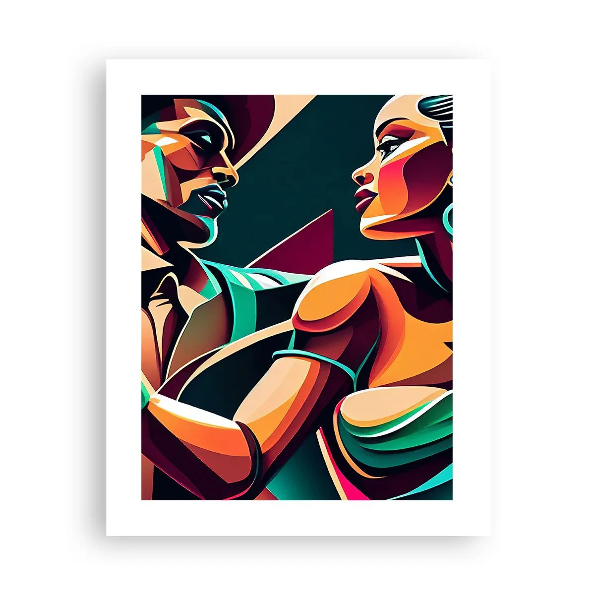 Plakat - W rytmie serca - 40x50 cm