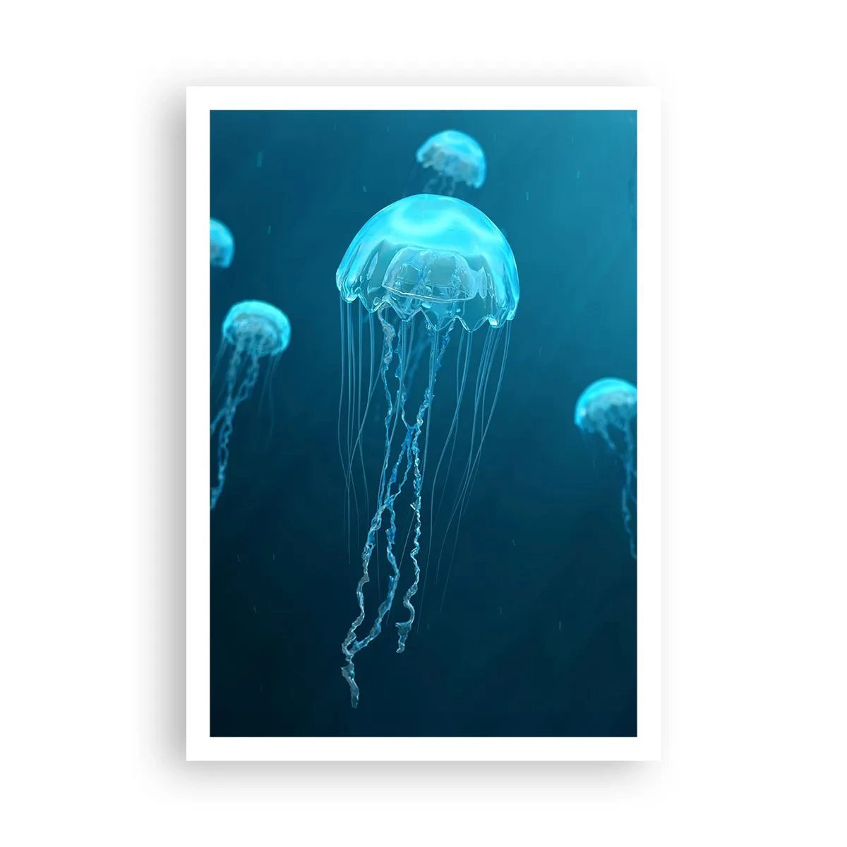 Plakat - Oceaniczny taniec - 70x100 cm