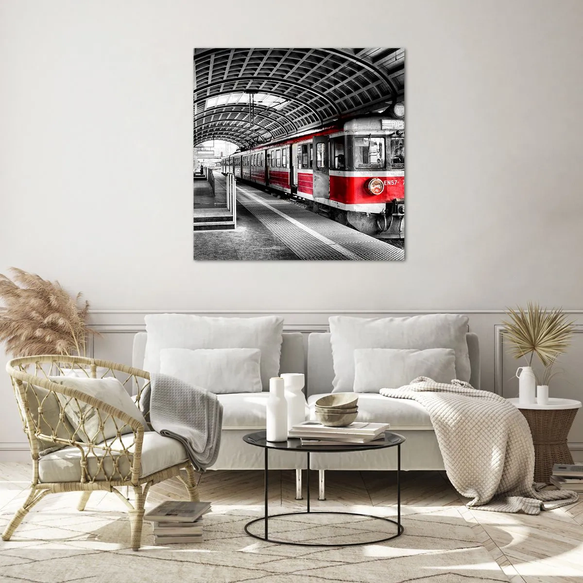 Obraz na szkle - Może to podróż życia? - 70x70 cm