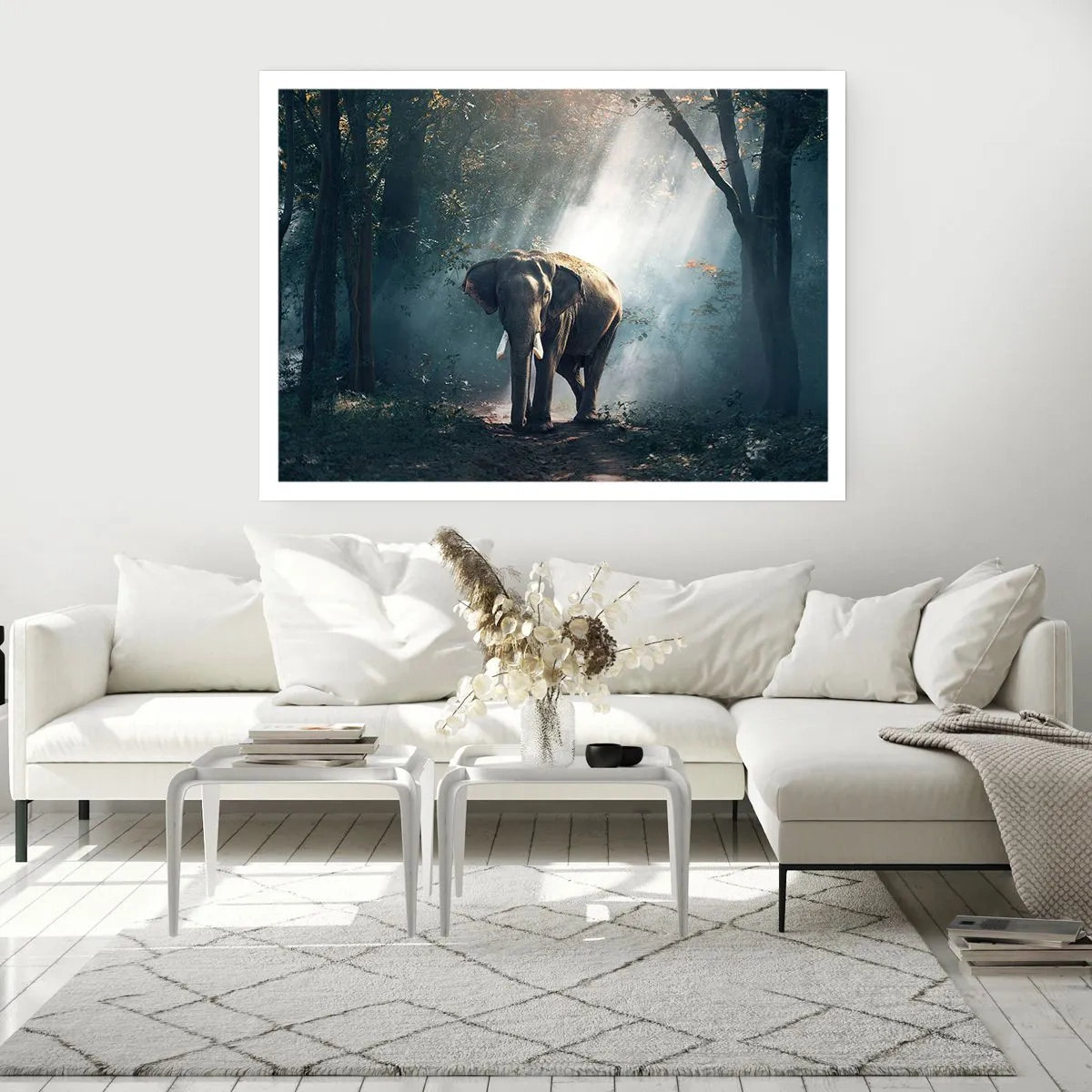 Plakat - Spokojna przechadzka - 70x50 cm