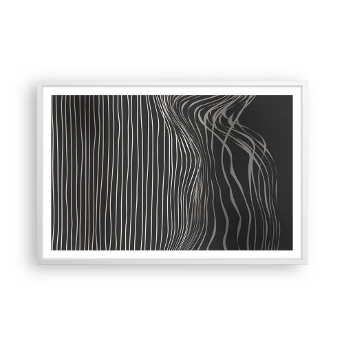 Plakat w białej ramie - Rytm i akcent - 91x61 cm