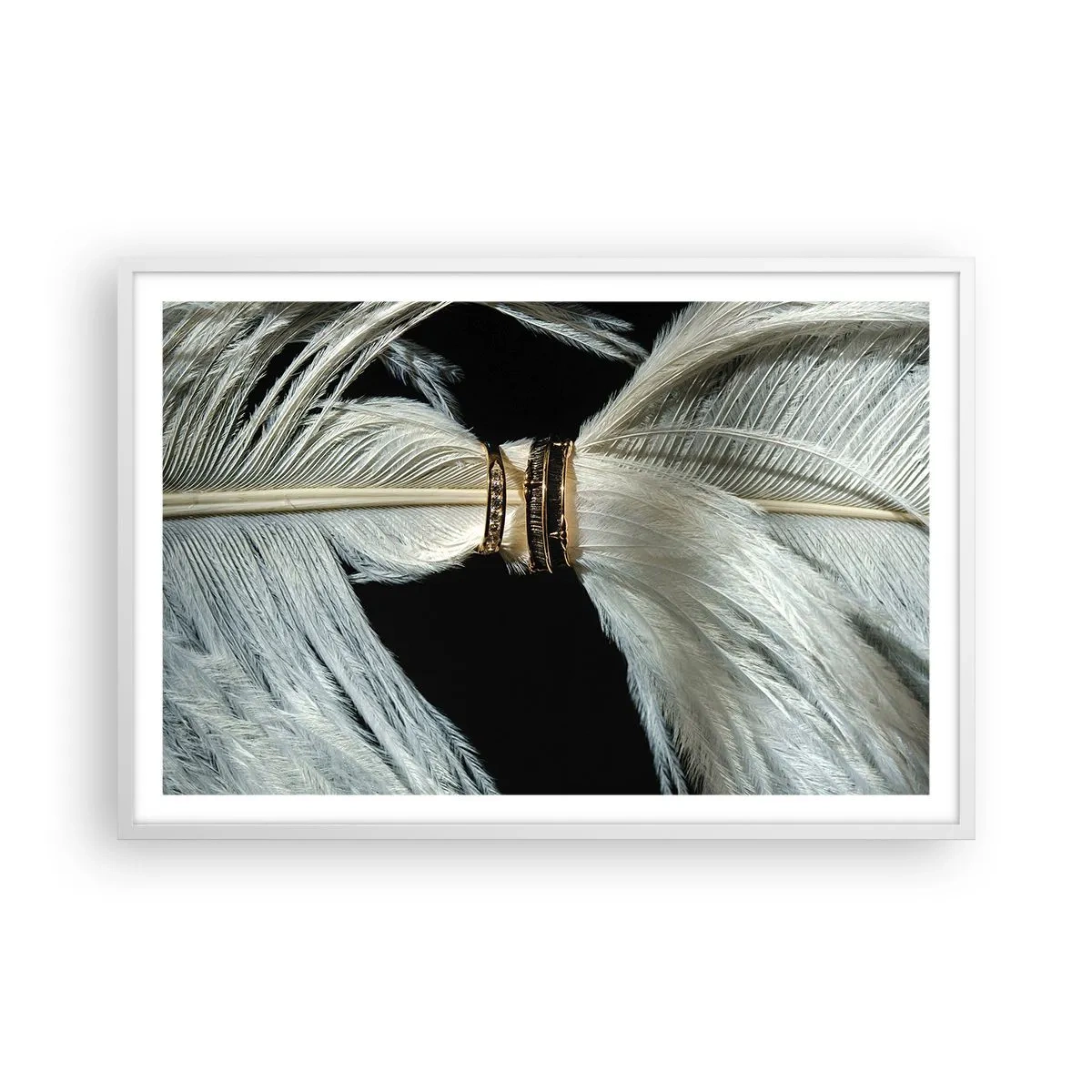 Plakat w białej ramie - ...i nie opuszczę Cię… - 91x61 cm