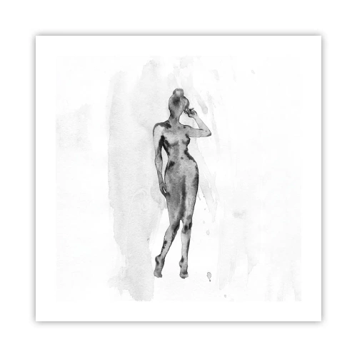 Plakat - Studium ideału kobiecości - 50x50 cm