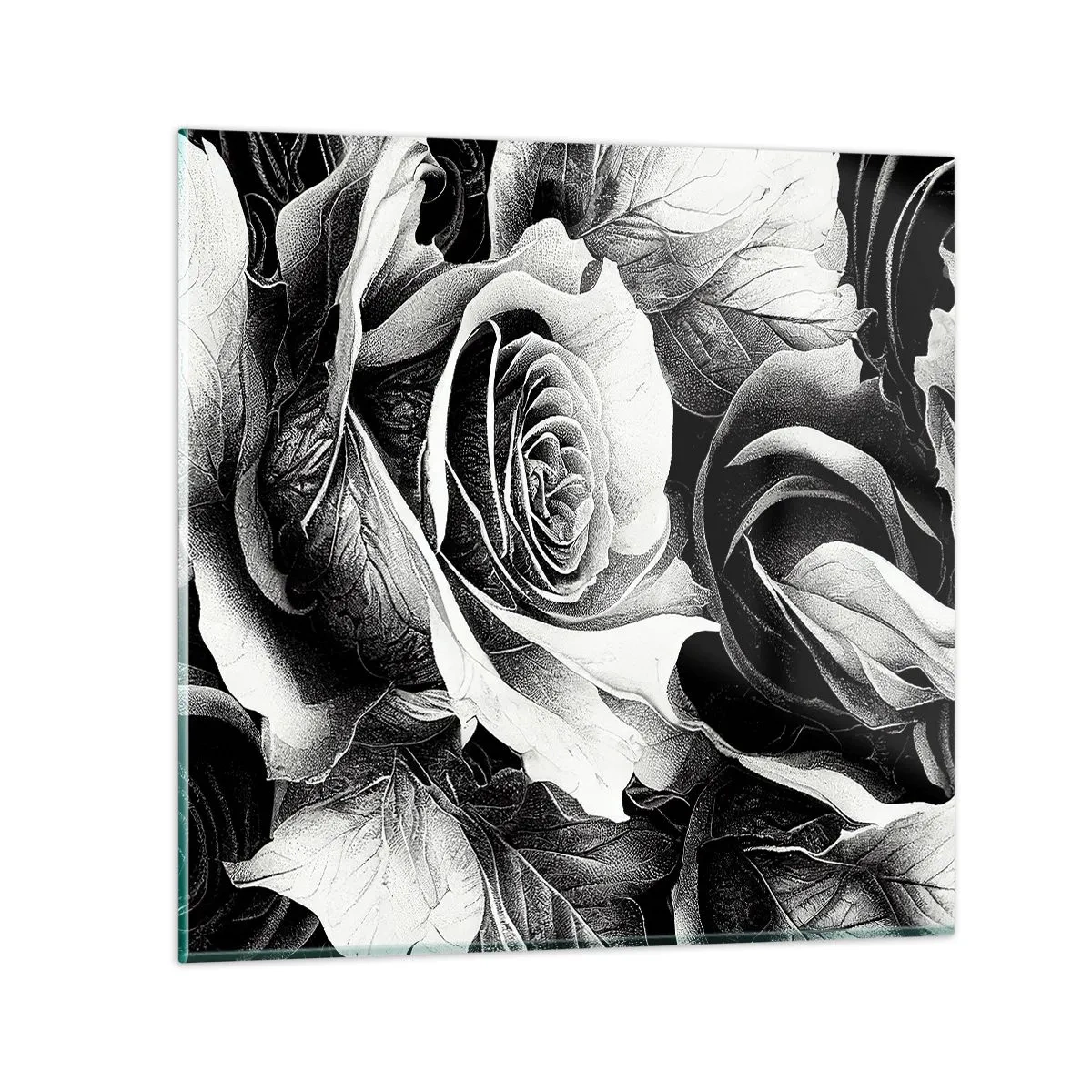 Obraz na szkle - Zawsze królowa - 70x70 cm