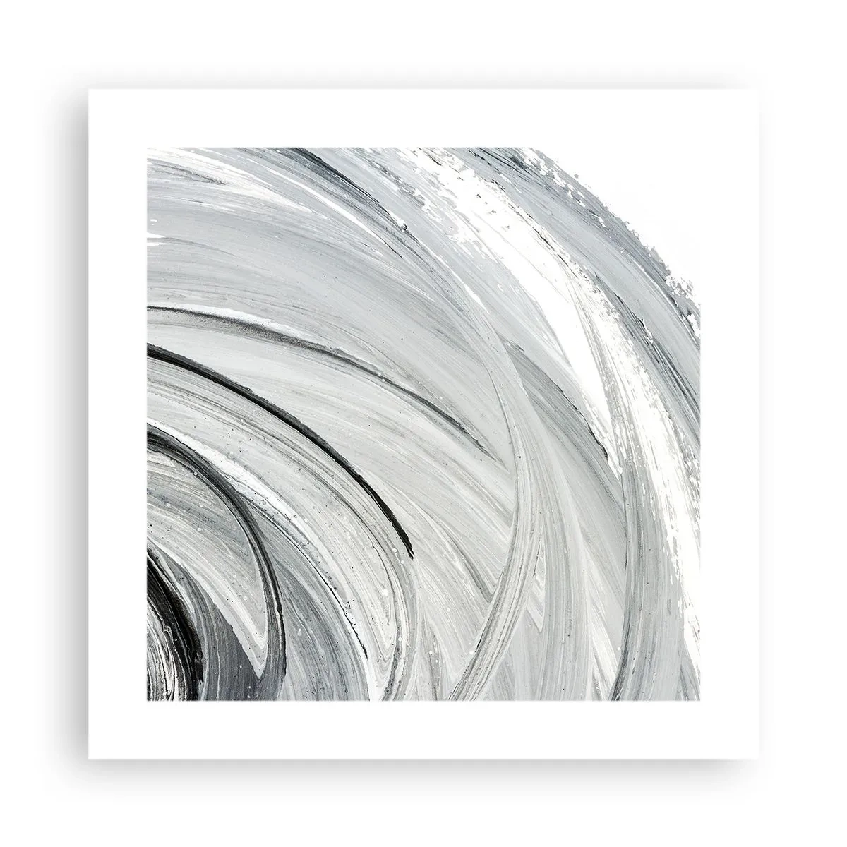 Plakat - Kompozycja orbitalna - 40x40 cm