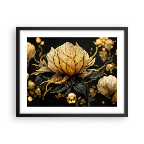 Plakat w czarnej ramie - Subtelna kruchość - 50x40 cm